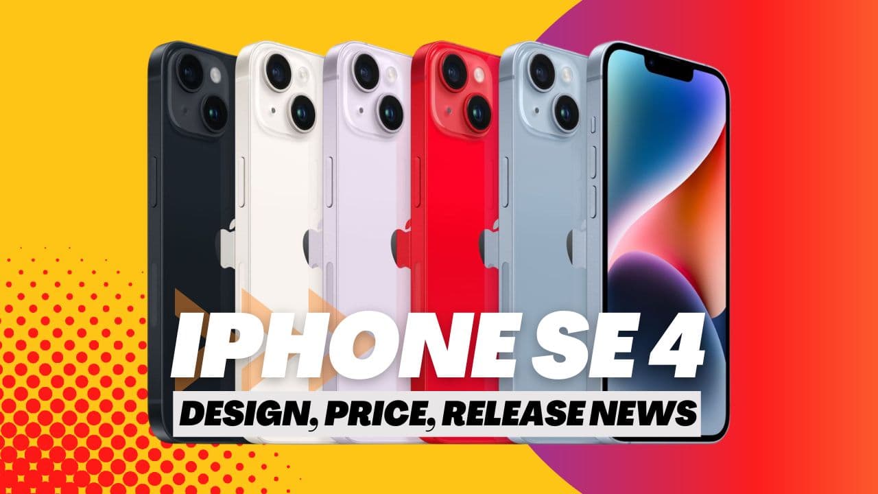 iphone se 4 design display price release news