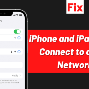 fix iphone wont connect wifi