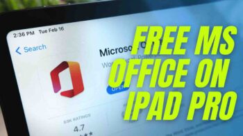 microsoft office iphone ipad free