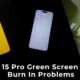 iphone 15 pro max green screen oled problems