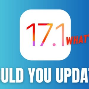 ios 17.1 iphone ipad update release
