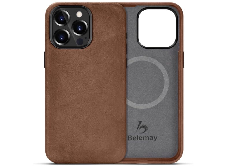 Belemay iPhone Cases Magsafe Leather