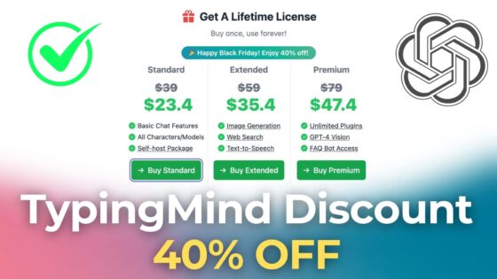 typing mind discount codes