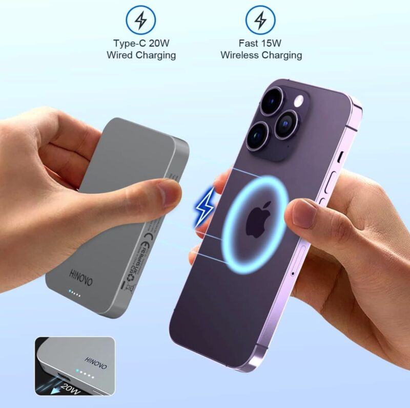 magsafe power bank iphone fast charging