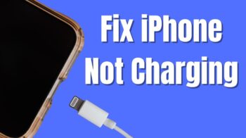 iPhone Not Charging Issue