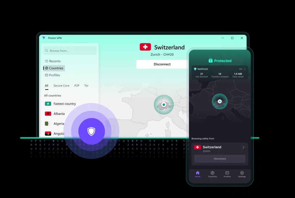 protonvpn review features
