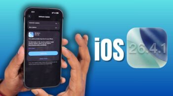 Apple iOS 26.4.1 Update