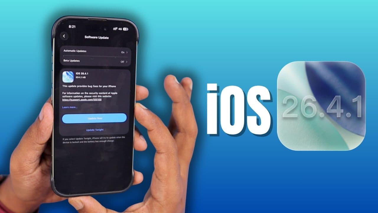 Apple iOS 26.4.1 Update