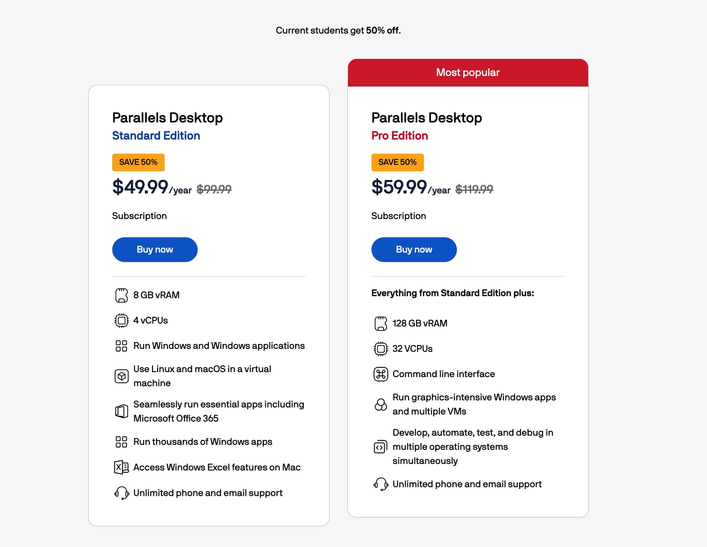 Parallels Desktop Mac Student Offers