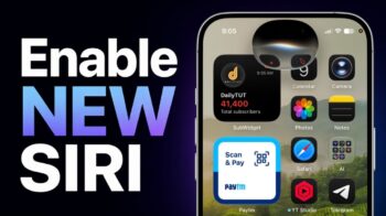 enable new siri animation iOS 27