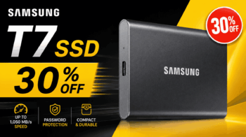 Samsung T7 SSD Deal Discount