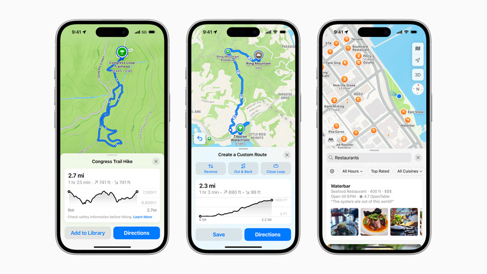 Apple maps update