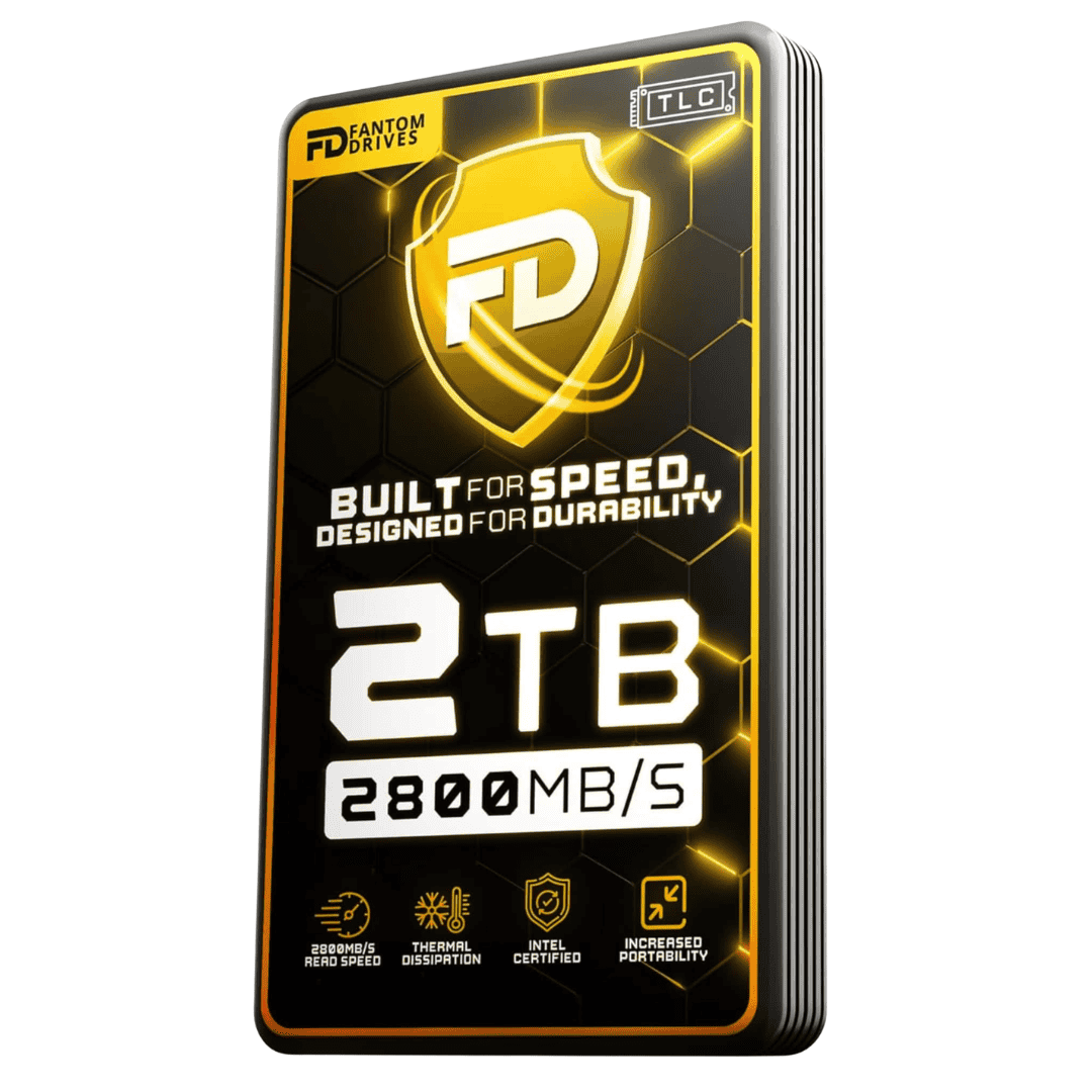 Fantom Drives Extreme 2TB SSD 2800MB/s RW