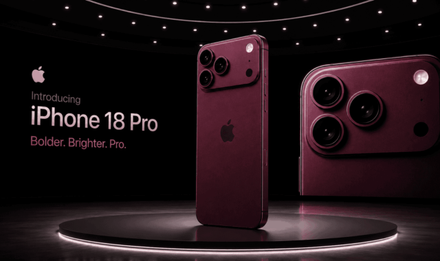 iPhone 18 Pro Burgundy Cherry Red Color