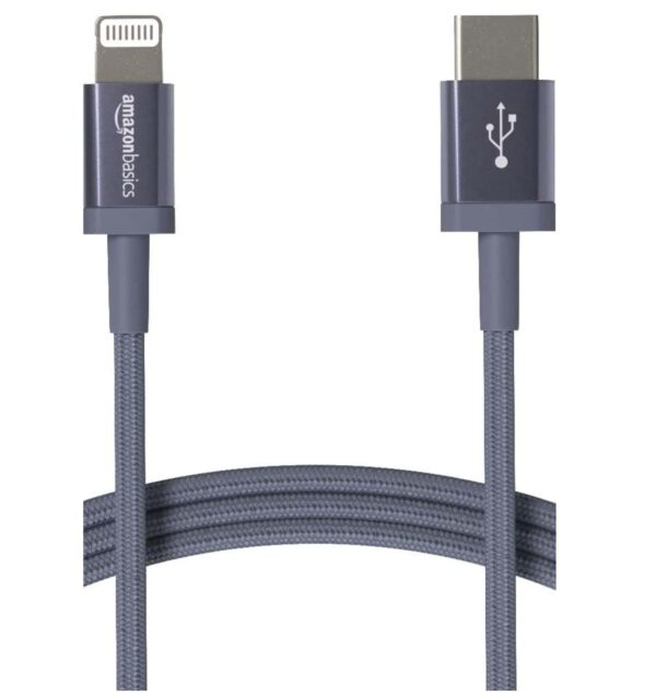 Amazon Basics MFi Lightning to USB C Cable