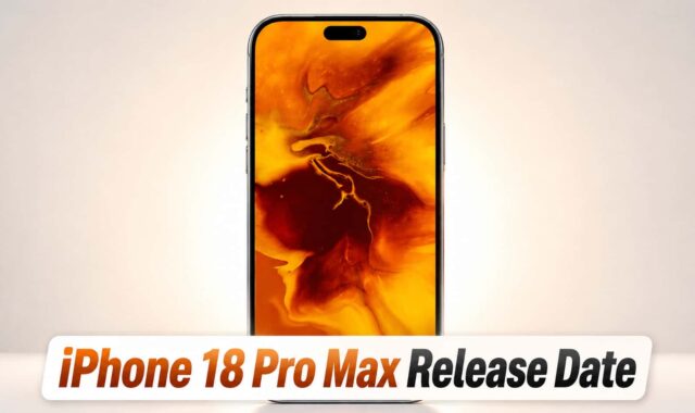Apple iPhone 18 Pro Max Release Date