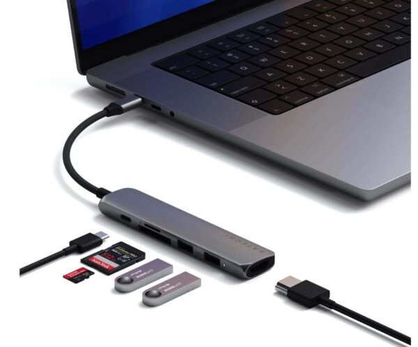 Satechi 6 in 1 USB C Hub